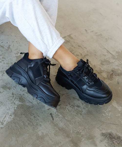 Auntie Rosa Holiday(アンティローザホリデー)の「ダッドスニーカー(スニーカー・レディース・ブラック/ホワイト/その他・LARGE/MEDIUM/SMALL)」の1枚目の写真