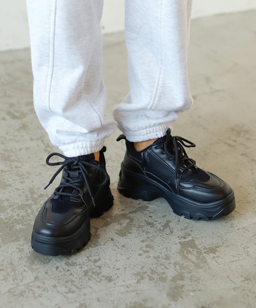 Auntie Rosa Holiday(アンティローザホリデー)の「ダッドスニーカー(スニーカー・レディース・ブラック/ホワイト/その他・LARGE/MEDIUM/SMALL)」の19枚目の写真