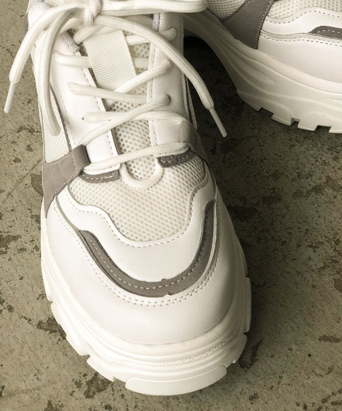 Auntie Rosa Holiday(アンティローザホリデー)の「ダッドスニーカー(スニーカー・レディース・ブラック/ホワイト/その他・LARGE/MEDIUM/SMALL)」の12枚目の写真