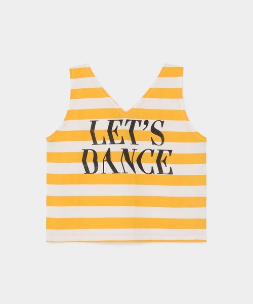 yellow dance top