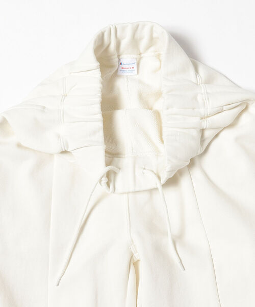 Ray BEAMS(レイビームス)の「Champion × Ray BEAMS / 別注 ロング パンツ(スウェットパンツ・レディース・ダークグリーン/ブラック/ホワイト・ONE SIZE)」の9枚目の写真