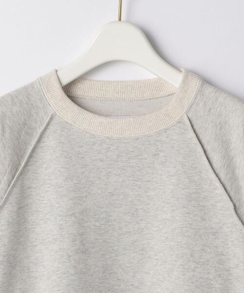 BRACTMENT(ブラクトメント)の「『BRACTMENT(ブラクトメント)』 BM 裏毛 ラグラン プルオーバー(スウェット・レディース・ライトグレー/オフホワイト/シャーベット・FREE)」の19枚目の写真