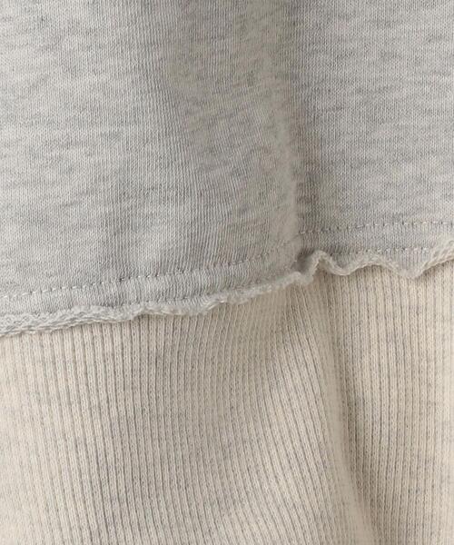 BRACTMENT(ブラクトメント)の「『BRACTMENT(ブラクトメント)』 BM 裏毛 ラグラン プルオーバー(スウェット・レディース・ライトグレー/オフホワイト/シャーベット・FREE)」の13枚目の写真