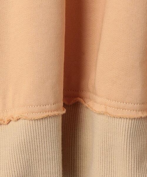 BRACTMENT(ブラクトメント)の「『BRACTMENT(ブラクトメント)』 BM 裏毛 ラグラン プルオーバー(スウェット・レディース・ライトグレー/オフホワイト/シャーベット・FREE)」の17枚目の写真