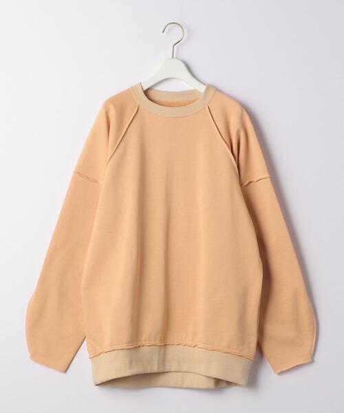 BRACTMENT(ブラクトメント)の「『BRACTMENT(ブラクトメント)』 BM 裏毛 ラグラン プルオーバー(スウェット・レディース・ライトグレー/オフホワイト/シャーベット・FREE)」の21枚目の写真