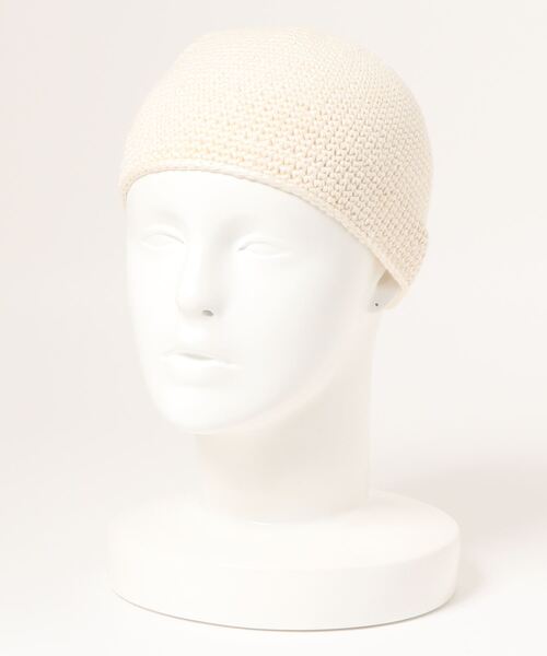 koe(コエ)の「RUBEN ケーブルワッチ*(ニットキャップ/ビーニー・レディース・ブラック/カーキ/アイボリー・FREE)」の2枚目の写真