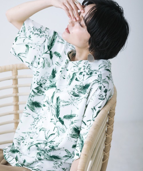 Bou Jeloud(ブージュルード)の「ロールネックドルマンブラウス(シャツ/ブラウス・レディース・A/B/C/ミント・38)」の3枚目の写真