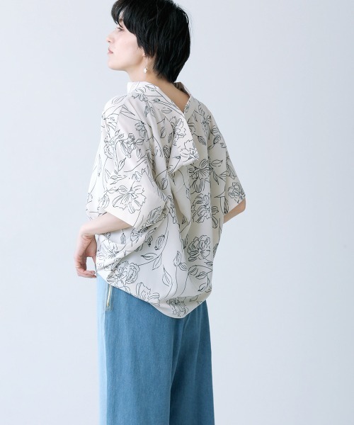 Bou Jeloud(ブージュルード)の「ロールネックドルマンブラウス(シャツ/ブラウス・レディース・A/B/C/ミント・38)」の8枚目の写真
