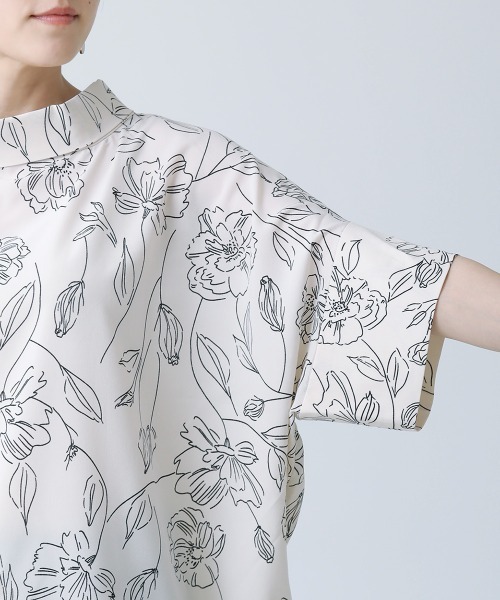Bou Jeloud(ブージュルード)の「ロールネックドルマンブラウス(シャツ/ブラウス・レディース・A/B/C/ミント・38)」の5枚目の写真