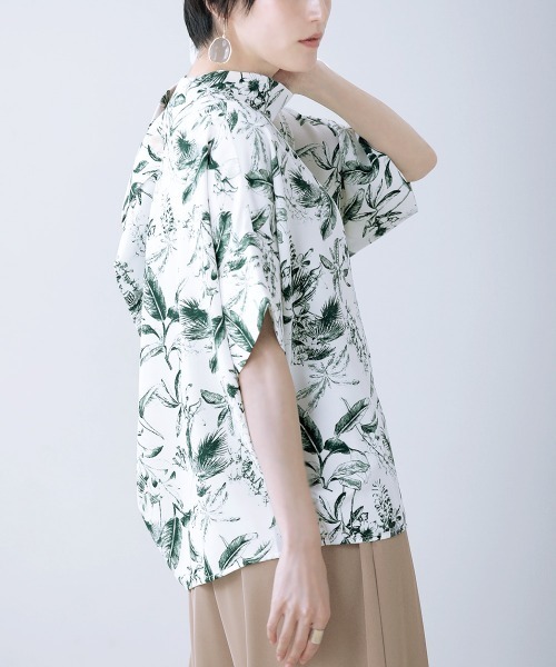 Bou Jeloud(ブージュルード)の「ロールネックドルマンブラウス(シャツ/ブラウス・レディース・A/B/C/ミント・38)」の15枚目の写真