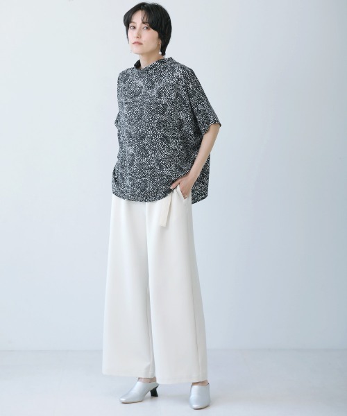 Bou Jeloud(ブージュルード)の「ロールネックドルマンブラウス(シャツ/ブラウス・レディース・A/B/C/ミント・38)」の19枚目の写真