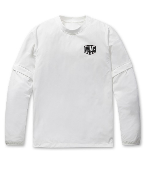 《WAAC》MENS 着脱スリーブ Tシャツ型ジャンパー