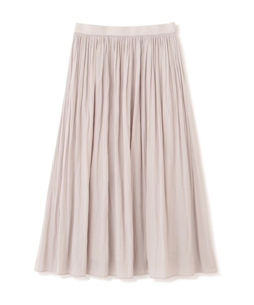 NATURAL BEAUTY BASIC（ナチュラルビューティーベーシック）の「割繊ギャザースカート（スカート・レディース・ライトグリーン/ブラウン/グレイッシュベージュ・X-SMALL/SMALL/MEDIUM）」の13枚目の写真