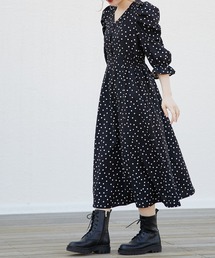 ワンピース ブラック 黒色系 ドット柄 ファッション通販 Zozotown