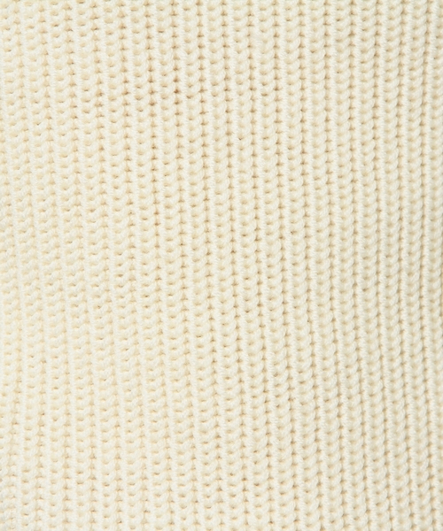 green label relaxing(グリーンレーベルリラクシング)の「MERCE/WOOL AZE タートルニット/N 5G ◆(ニット/セーター・メンズ・ホワイト/ネイビー・SMALL/LARGE/MEDIUM)」の10枚目の写真