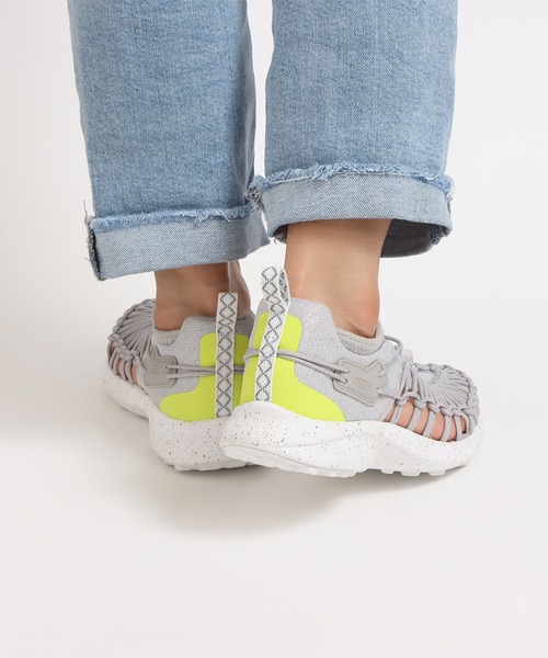 KEEN（キーン）の「KEEN UNEEK SNK / キーン ユニーク スニーク（スニーカー・レディース・ホワイト/ベージュ/グレー・23.5cm/24.0cm/24.5cm/25.0cm/23.0cm）」の9枚目の写真