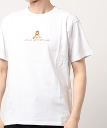 BACK NUMBER | 【BACK NUMBER】アニマル刺繍Ｔシャツ(Tシャツ/カットソー)