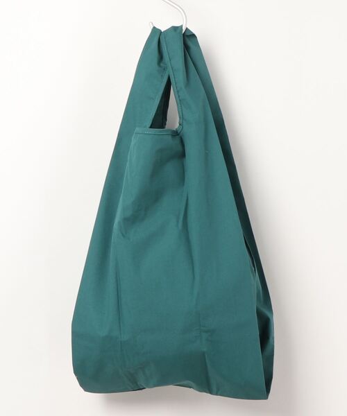 392 plusm(サンキューニプリュスエム)の「TC square bag S(エコバッグ/サブバッグ・レディース・ブラック/グリーン/ナチュラル/ライトパープル・FREE)」の5枚目の写真