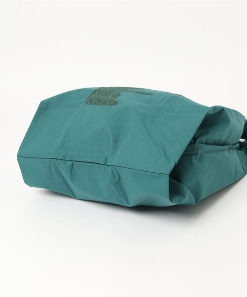 392 plusm(サンキューニプリュスエム)の「TC square bag S(エコバッグ/サブバッグ・レディース・ブラック/グリーン/ナチュラル/ライトパープル・FREE)」の7枚目の写真