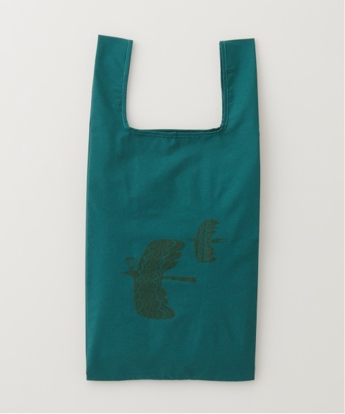 392 plusm(サンキューニプリュスエム)の「TC square bag S(エコバッグ/サブバッグ・レディース・ブラック/グリーン/ナチュラル/ライトパープル・FREE)」の10枚目の写真
