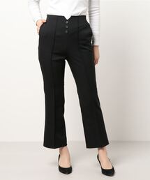 earth music&ecology | フロントボタンセミフレアパンツ ＊＊(その他パンツ)