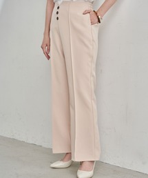 earth music&ecology（アースミュージックアンドエコロジー）の「フロントボタンセミフレアパンツ ＊（その他パンツ）」