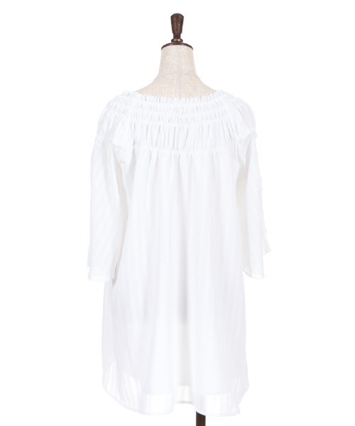 Femme アクシーズファム のファッション Axes チュニック シアーストライプチュニック チュニック Axes セール