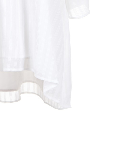 Femme アクシーズファム のファッション Axes チュニック シアーストライプチュニック チュニック Axes セール