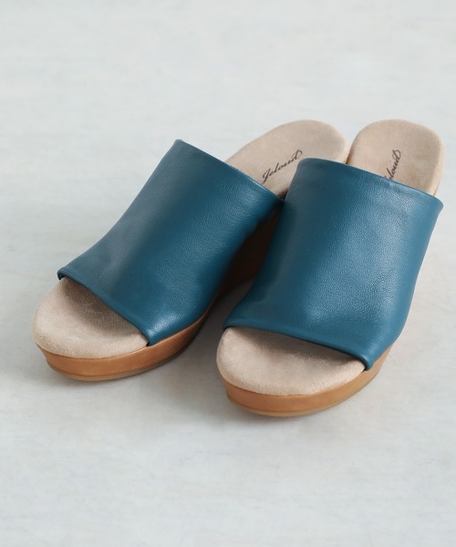 Bou Jeloud（ブージュルード）の「もっちりフィット◆ウェッジサンダル（サンダル・レディース・ブラック/アイボリー/イエロー/ブルー・M/L）」の13枚目の写真