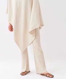 plage | 【R’IAM】シルクネップリブパンツ◆(その他パンツ)