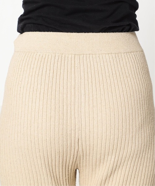 plage（プラージュ）の「【R’IAM】シルクネップリブパンツ◆（その他パンツ・レディース・ナチュラル/ブラウン・36/38）」の15枚目の写真