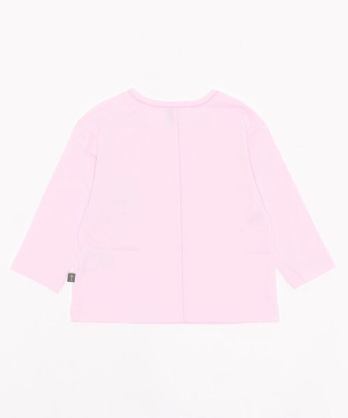 moimoln（モイモルン）の「クリップグラウンカットソー（Tシャツ/カットソー・キッズ・ライム/アイボリー/ライトパープル・110cm/130cm/90cm/100cm/120cm）」の4枚目の写真