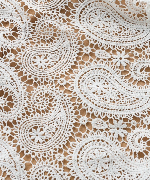 Ambre Neige（アンブルネージュ）の「レースキャミソールワンピース／【WEB/EC限定商品】（ワンピース・レディース・ホワイト/ホワイト系その他・FREE）」の12枚目の写真