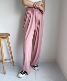 ストレートリブパンツ