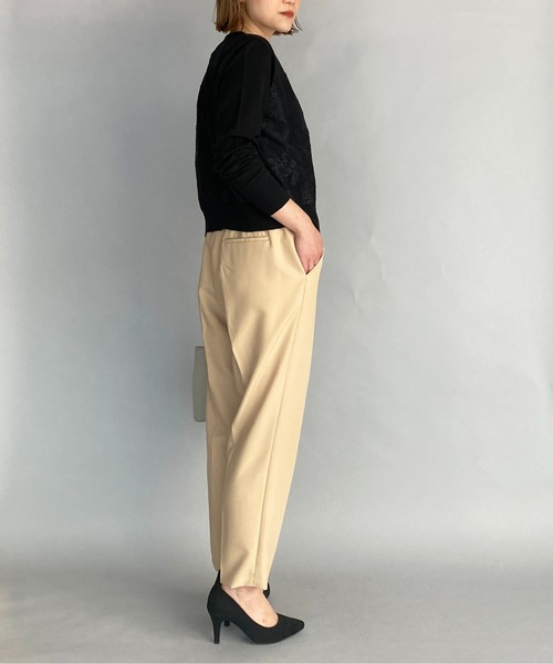 PICCIN(ピッチン)の「パールボタンスカラレースカーディガン(カーディガン/ボレロ・レディース・ホワイト/ブラック/サーモンピンク・M)」の18枚目の写真