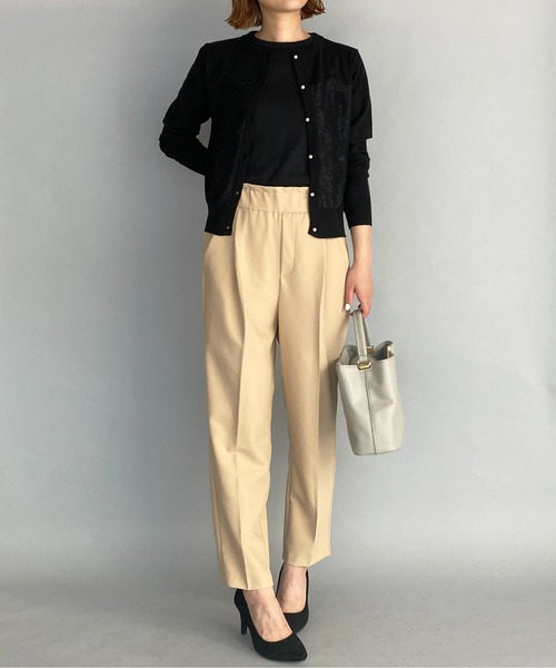 PICCIN(ピッチン)の「パールボタンスカラレースカーディガン(カーディガン/ボレロ・レディース・ホワイト/ブラック/サーモンピンク・M)」の17枚目の写真