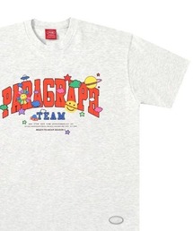 Paragraph | Paragraph/パラグラフ/ハッピーロゴプリント半袖Tシャツ/HappyLogo Tee/PARAGRAPH_NO.42(Tシャツ/カットソー)