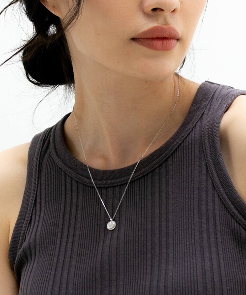 JUICY ROCK（ジューシーロック）の「CYCRO/SV925 ラウンドコインネックレス（ネックレス・レディース・シルバー・ONE SIZE）」の8枚目の写真