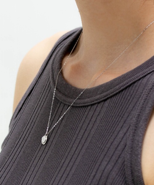 JUICY ROCK（ジューシーロック）の「CYCRO/SV925 ラウンドコインネックレス（ネックレス・レディース・シルバー・ONE SIZE）」の9枚目の写真