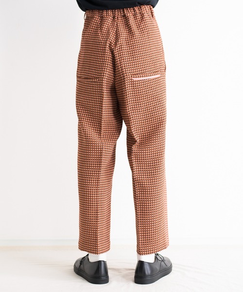 NEONSIGN（ネオンサイン）の「NEONSIGN ネオンサイン / AGAINST PLOVERS BADBOY WIDE SLACKS アゲインストプローバーバッドボーイワイドスラックス タックパンツ / N1555（スラックス・メンズ・ピンク/オレンジ・44/46）」の9枚目の写真