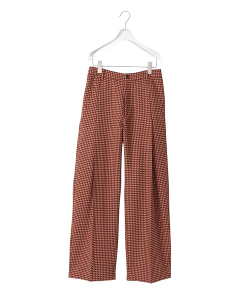 NEONSIGN（ネオンサイン）の「NEONSIGN ネオンサイン / AGAINST PLOVERS BADBOY WIDE SLACKS アゲインストプローバーバッドボーイワイドスラックス タックパンツ / N1555（スラックス・メンズ・ピンク/オレンジ・44/46）」の14枚目の写真