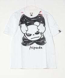 HIPANDA（ハイパンダ）の「HIPANDA ハイパンダ メンズ 落書き風キャラクタープリント 半袖Tシャツ（Tシャツ/カットソー）」