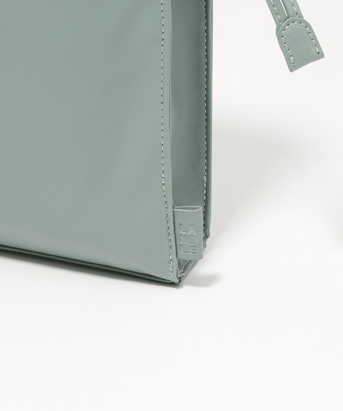 LAKOLE（ラコレ）の「タテ型ミニ巾着ショルダーバッグ / 954532（ショルダーバッグ・メンズ・ブラック/ライトグレー/ブルーグリーン・FREE）」の15枚目の写真