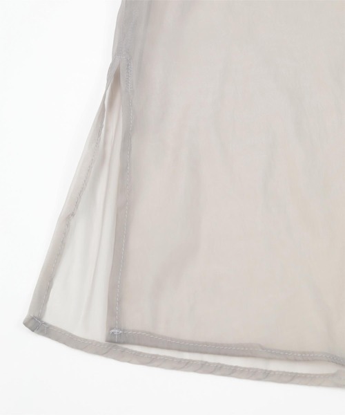 miette（ミエット）の「ｵｰｶﾞﾝｼﾞｰﾊﾞｯｸｷﾞｬｻﾞｰﾌﾞﾗｳｽ（シャツ/ブラウス・レディース・ブラック/グレー/オフホワイト・FREE）」の17枚目の写真