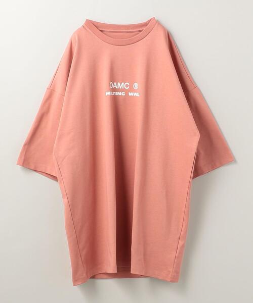 OAMC（オーエーエムシー）の「＜OAMC(オーエーエムシー)＞ FUNGI TEE/Tシャツ■■■（Tシャツ/カットソー・メンズ・ピンク/ホワイト・SMALL/MEDIUM/LARGE）」の2枚目の写真