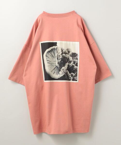 OAMC（オーエーエムシー）の「＜OAMC(オーエーエムシー)＞ FUNGI TEE/Tシャツ■■■（Tシャツ/カットソー・メンズ・ピンク/ホワイト・SMALL/MEDIUM/LARGE）」の3枚目の写真