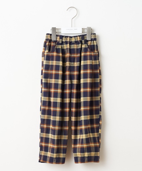 CIAOPANIC TYPY（チャオパニックティピー）の「【KIDS】バルーンチェックパンツ（その他パンツ・キッズ・キャメル・SMALL/MEDIUM/LARGE/X-LARGE/XX-LARGE）」の4枚目の写真
