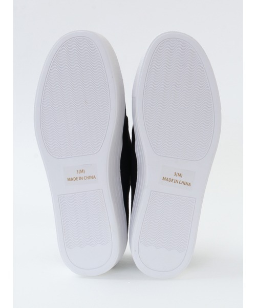 PINK HOUSE（ピンクハウス）の「ネームワッペン使いベルクロスニーカー（スニーカー・レディース・ネイビー/キナリ/レッド・MEDIUM/LARGE/SMALL）」の9枚目の写真