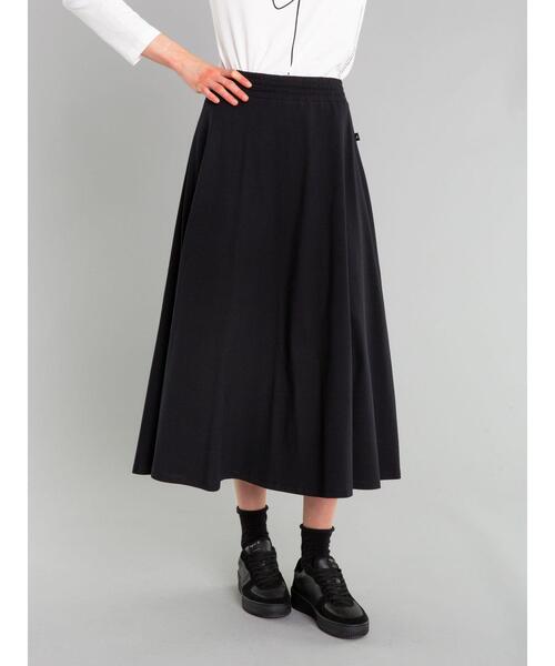 agnes b.（アニエスベー）の「J000 コットンジャージーロングスカート（スカート・レディース・ブラック・1/3/2）」の11枚目の写真