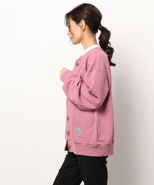 チチカカ（チチカカ）の「スウェットオーバーカーディガン（カーディガン/ボレロ・レディース・グリーン/ピンク/グレー・FREE）」の16枚目の写真